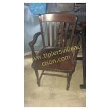 Nice walnut arm chair