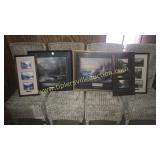 Collection of Thomas Kinkade  prints