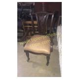 Modern arm chair on castors