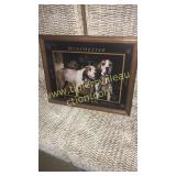 Winchester print with dogs