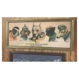 Vintage style Dog print Wallace Robinson