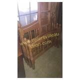 Pair of twin beds/ bunk beds with rails