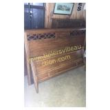 Full size sleigh bed