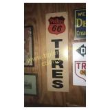 Modern tires sign Philips 66