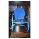 Vintage metal lawn chair