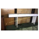 White painted Primitive bench needs some