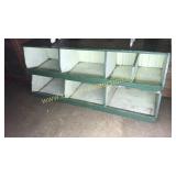 Cool old store cubby bin counter