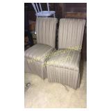 Pair of pardon chairs