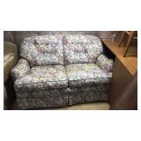 Floral love seat