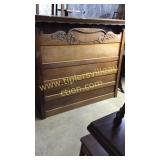 Antique head board