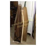 2 antique ironing boards