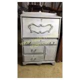 Gray painted secretary