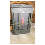Antique military folding table