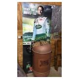 Sam Adams smoker and nascar poster