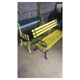 J.D. green and yellow benches sold 2x