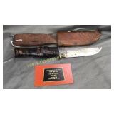 Old hunting knife made in USA