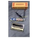 Trump rough rider pocket knife trapper style