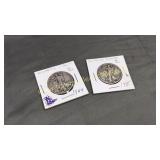 1935, 1944 walking liberty half dollars sold 2x