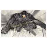Harley Davidson leather motorcycle jacket