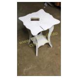 Small white painted table