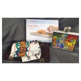 Food scale, decanter, and other