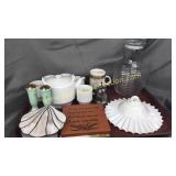 Decanter, shaker set, hot tile, etc tray not