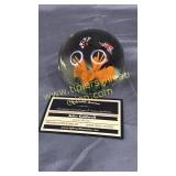 Butterfly and Lilly paper weight