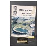 1965 Memphis sate VS Ole Miss football program