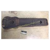 Antique stringed musical instrument