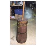 Wooden churn