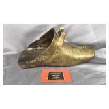 Brass conquistador style stirrup
