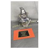 Michael Ricker pewter frog wizard kaleidoscope