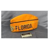 Vintage felt Florida American legion hat