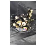 Bowl of knobs and hardware