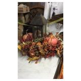 Fall harvest Centerpiece with lantern