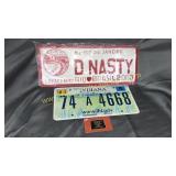 Rio De Janeiro and Indiana car tags