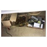 4 boxes of miscellaneous  jars and glassware