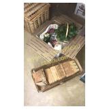 Vintage baskets and decor