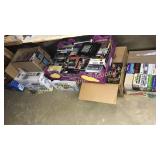 Boxes of vhs tapes