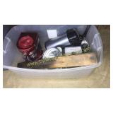 Box of household appliances