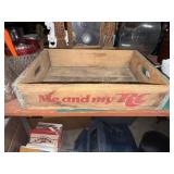 RC Cola drink crate
