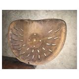 Farm implement seat