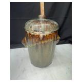 Pottery canister