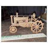 Cast iron John Deere DP tractor