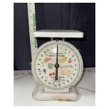 Vintage American family scales