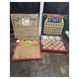 Vintage rare gambling punch boards