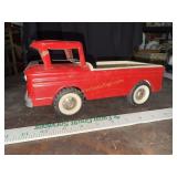 1960s Structo toy truck missing side door ramp