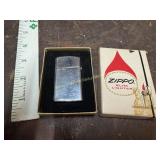Zippo slim lighter with box MO#1610 high polish