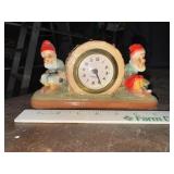 Vintage Kitsch Mercedes Germany wind up gnome