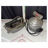 Sunbeam egg cooker and electric iron